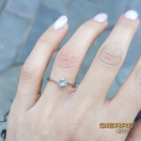 ME18764 Anello solitario venice